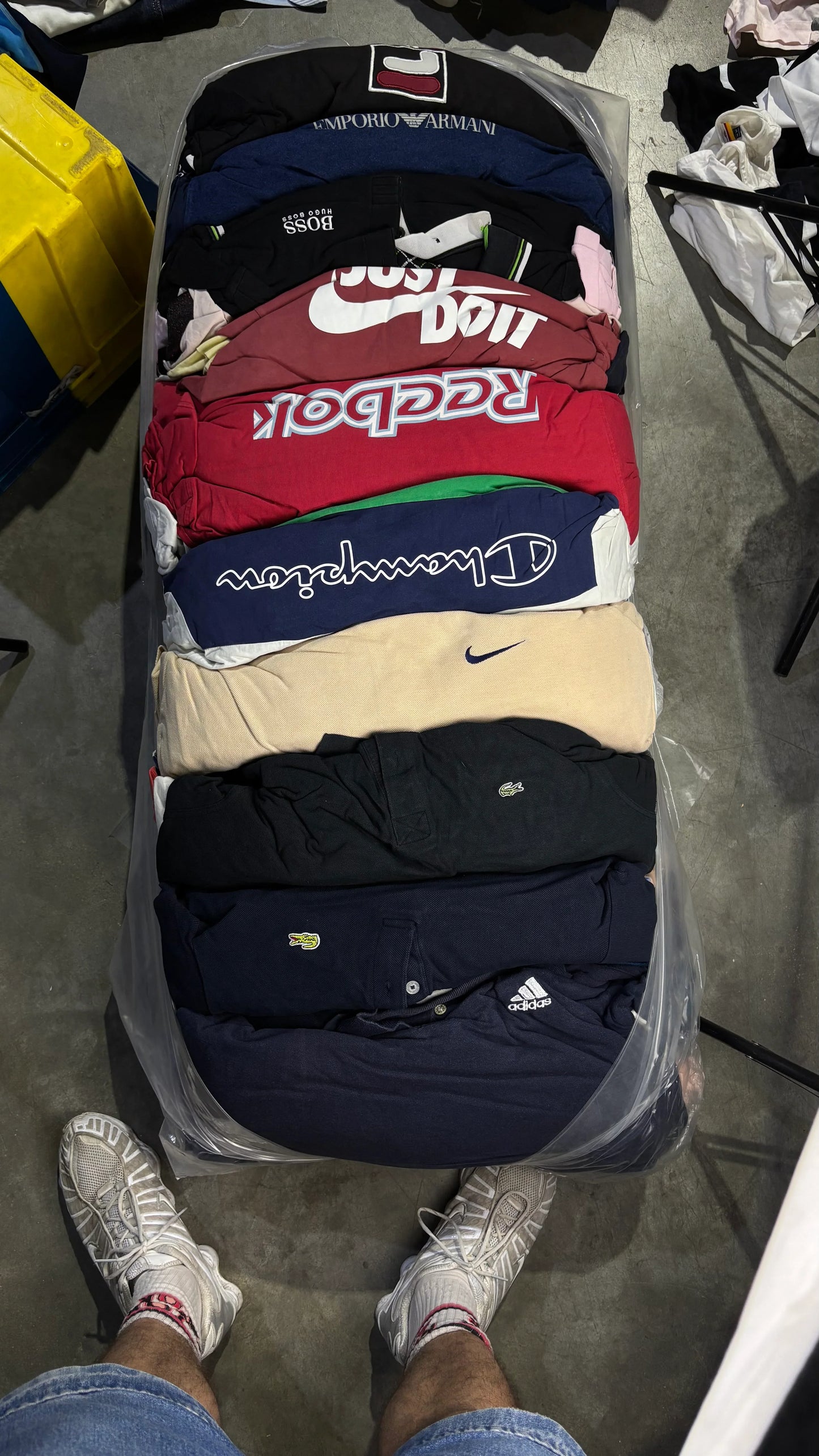 Balas de Ropa Marca Verano 30 KG - Europe Wholesales