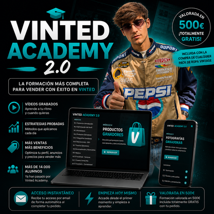 Formación Vinted Academy 2.0 GRATIS