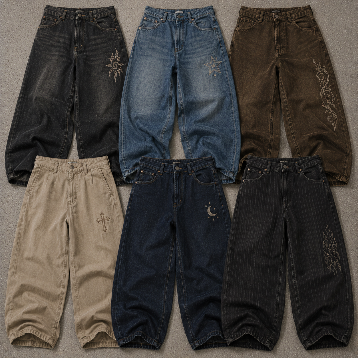 Mix Pantalones Vintage Premium